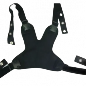 [NOVA] Cinto de segurança peitoral em  neoprene para cadeira de rodas (modelo em X).
