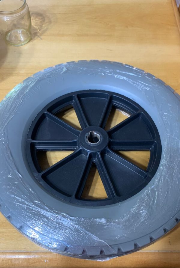 [NOVA] Roda completa 12" para cadeira motorizada diversas marcas
