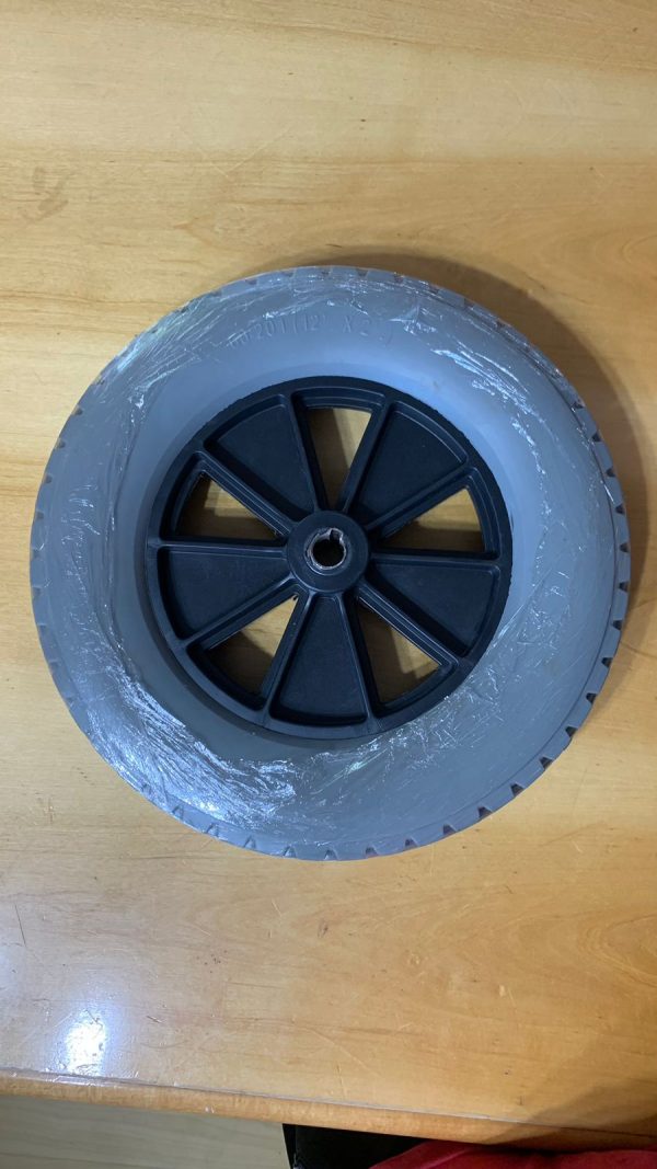 [NOVA] Roda completa 12" para cadeira motorizada diversas marcas - Imagem 2