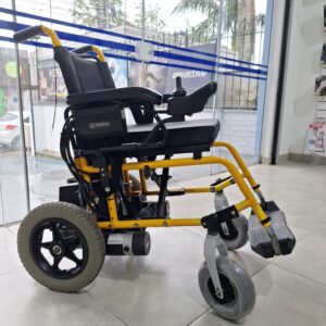 Cadeira de rodas motorizada Freedom Compact 13 Amarela 40cm Larg