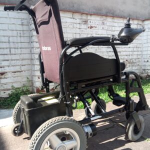 Cadeira de rodas motorizada Ortobras E4 Larg 38cm Preta